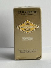 L'Occitane Immortelle Divine Extract Ultimate Youth Serum Anti-Aging 30ml New