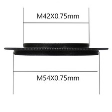 M42 to M54 M42 0.75 male Thread to M54 0.75 male Thread Telescope Adapter Ring