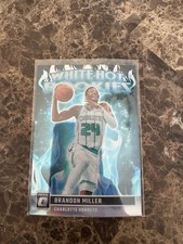 2023-24  Donruss Optic - White Hot Rookies Brandon Miller #10 Holo Prizm (RC)