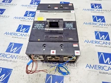Square D MHL3640025DC1679 3P 600V 400 AMP DC Circuit Breaker MA11128 UVR + Aux