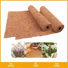 Natural Durable Coco Liner Roll Mat for Planter Reptile Cage 40" x 12" 2 Pk