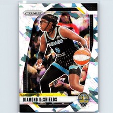 2024 Panini Prizm WNBA - Diamond DeShields #8 Ice Prizm - Chicago Sky