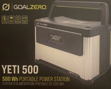 NEW!! Yeti 500 Portable Power Station - 500W/ Peak 1000W - Camping Tailgating RV