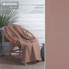 TELO ARREDO Una Piazza ZUCCHI Easy chic Art. EMOTION col. 4Q CANAPA - tessuto ef