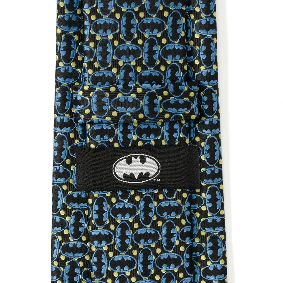 Corbata para hombre DC Comics Batman emblema multi negra Foto 4 de 4
