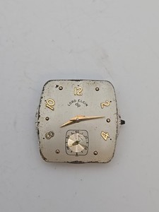 Vintage Lord Elgin 23mm Manual Dial & Movement 