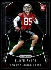 2019 Panini Prizm Kaden Smith Rookie San Francisco 49ers #369