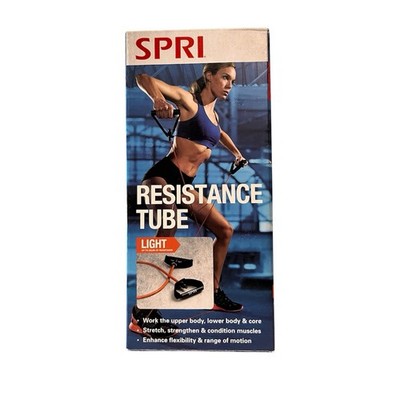 SPRI Resistance Tube Light Up to 20 LBS of Resistance New Unopened