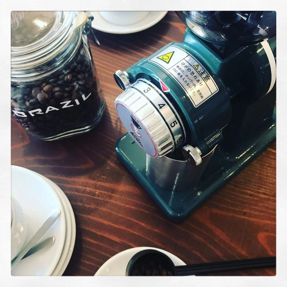 Moinho de café Kalita bom corte G verde Keswick #61111 [cor limitada] - Imagem 4 de 4