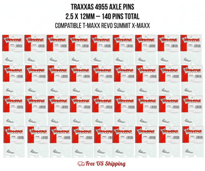 Traxxas 4955 Axle Pins 2.5 x 12mm T Maxx Revo Summit Slayer X Maxx 140 Total