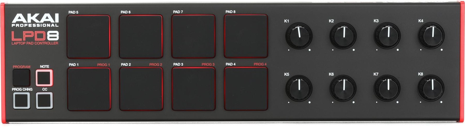 AKAI Professional LPD8 mk2 Мини 8-контактный USB-контроллер