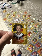 Panini Fifa World Cup 2026 Florian Wirtz GER 11 Gold Crumple Parallel Sticker