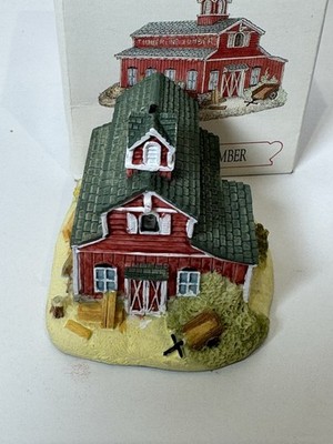Liberty Falls Collection AH101 Timberline Lumber Building 1996 In Box - Vintage