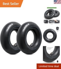 16x6.50-8 Inner Tubes with TR-87 Valve Stem - Pack of 2 for All Vehicles