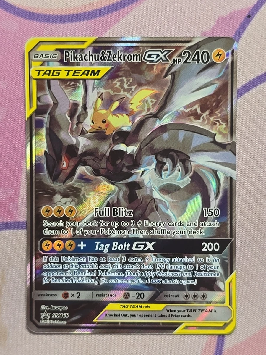 B*c様 Pikachu & Zekrom GX #SM168 GEM MT 1 Pikachu & Zekrom GX SM168 Sm for sale | eBay