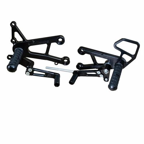 KAWASAKI 2016-2020 ZX10R WOODCRAFT RACING REARSETS / FOOTPEGS - COMPLETE KIT (For: Kawasaki Ninja ZX10R)