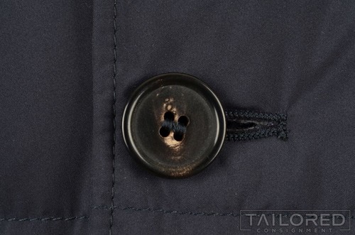 Nuovo con etichette - Cappotto giacca trapuntato imbottito LORO PIANA Nama Blue Storm System - XXL 2XL - Foto 3 di 8