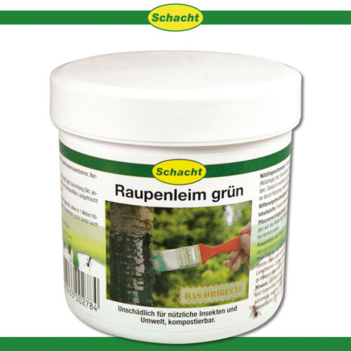 Schacht 250 g Raupenleim grün Leimring Obstbaum Zierhölzer Schutz Ameisen Insekt - Afbeelding 1 van 1