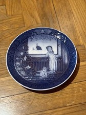 ROYAL COPENHAGEN PIATTO DI NATALE 1982 PORCELLANA COPENAGHEN