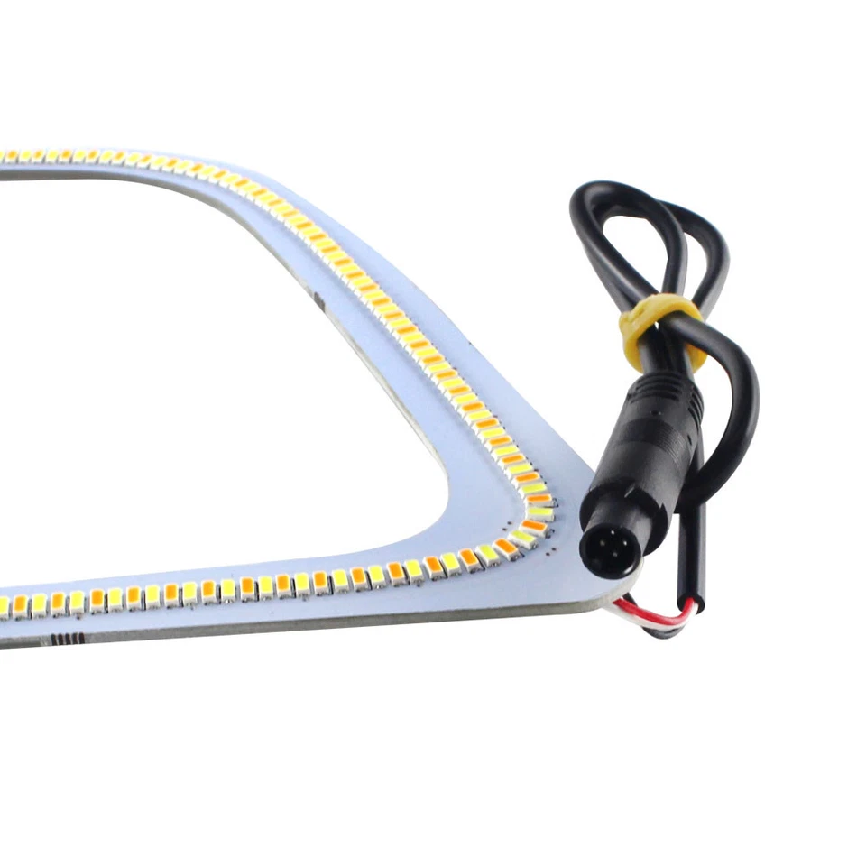 Para Subaru WRX STI 2015-2021 Faro DRL Switchback LED Anillos en C Placa de Circuito Foto 4 de 4