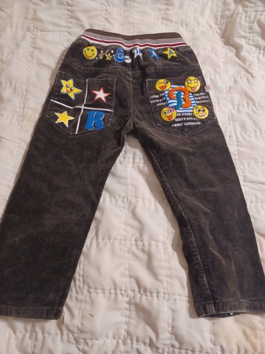 Vintage 90s Boys Pants Corduroy Toddler Size 4T See Measurements - Picture 3 of 7