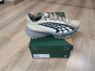 Puma Spirex GORPCore Unisex Sneaker Beige/Grün Gr.42 - Neu + OVP - 110 