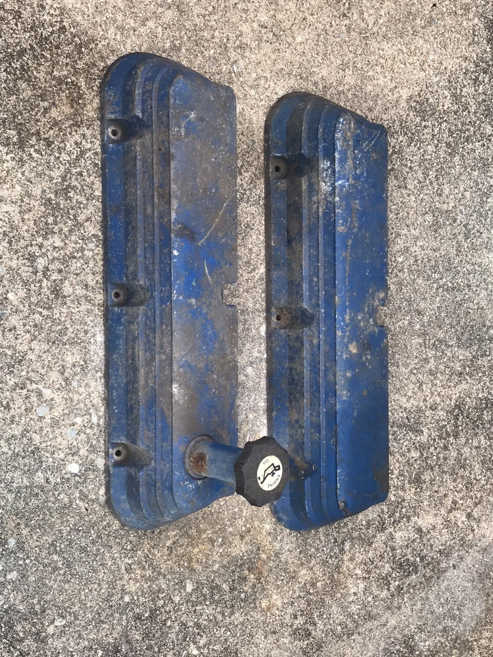 Оригинальные алюминиевые крышки клапанов для двигателя 5.0 1986-1993 Ford Mustang GT LX 302 V8 LH RH - Изображение 2 из 4