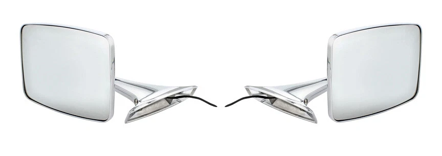 New! 1973-1991 Chevrolet GMC Pickup, Blazer Mirrors Outside Rear view Pair 2 LED - Image 2 of 4