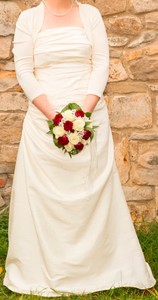 Hochzeitskleid Pronovias Semilla Wildseide Grosse 38 Creme Ebay