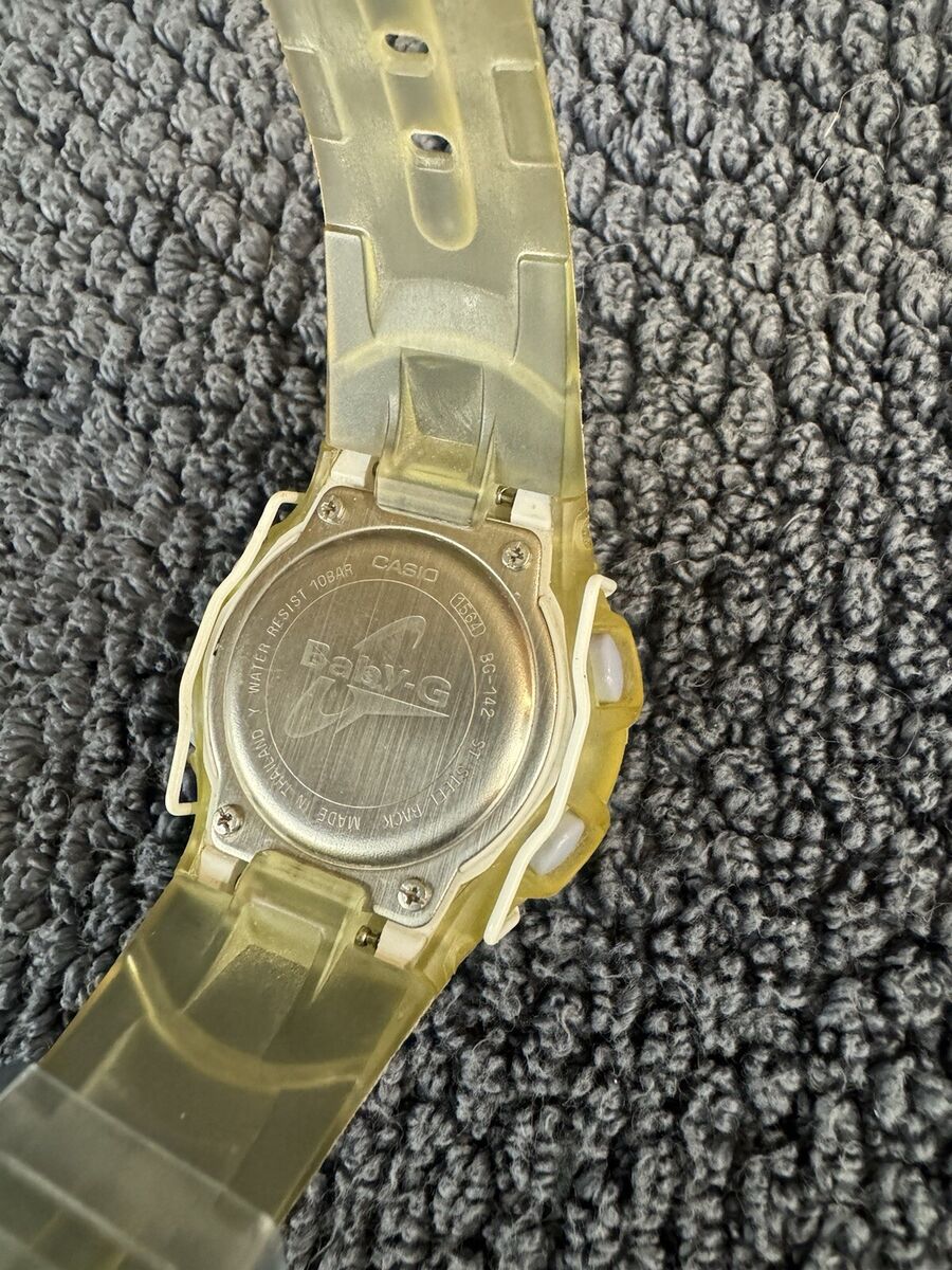 Vtg CASIO Baby-G Shock BG-142 Model 1564 Digital Unisex Vtg CASIO Baby-G Shock BG-142 Model 1564 Digital Unisex