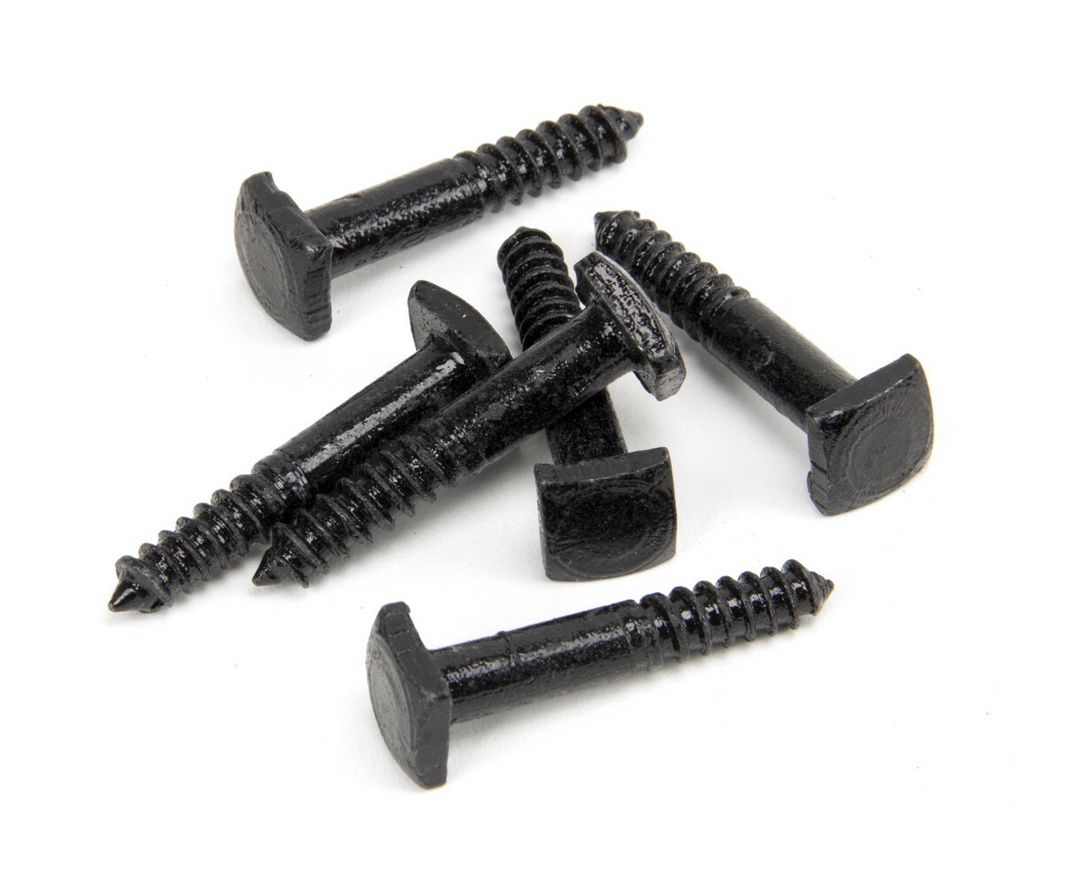 From The Anvil 33294B Black Lagg Bolt for Cottage Latch (6)