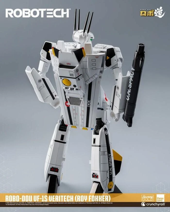 MACROSS - ROBOTECH - VF-1S Veritech Roy Fokker Robo-Dou Action Figure ThreeZero - Imagen 4 de 4