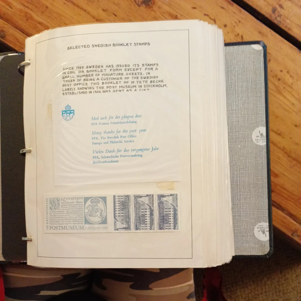 Sweden Stamp  Album 1967-82  Booklets First Day Covers Mint High catalog  - Image 2 of 4