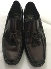 Men  s Florsheim Burgundy Dress Loaferswith Tassels Size 9.5D