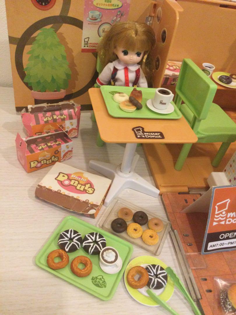 Licca-Chan Mister Donut Shop Re-Ment Megahouse Set | eBay