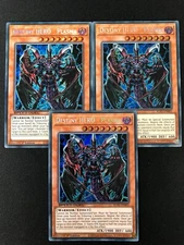 YUGIOH DESTINY HERO PLASMA SECRET RARE! X3 1ST SGX1-ENB01 (NM) SPEED DUEL