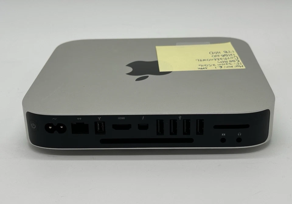 Apple Mac Mini 6,1 (Core i5-3210M 2.5GHz 8GB RAM 121GB SSD+1TB HDD) No OS/AC - Image 3 of 4