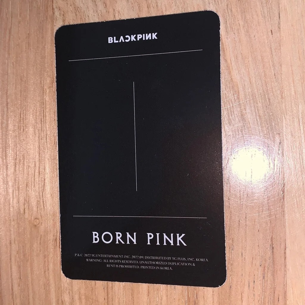 BLACKPINK リサ CD 封入 トレカ ポストカード BORN PINK BLACKPINK リサ CD 封入 トレカ ポストカード BORN PINK