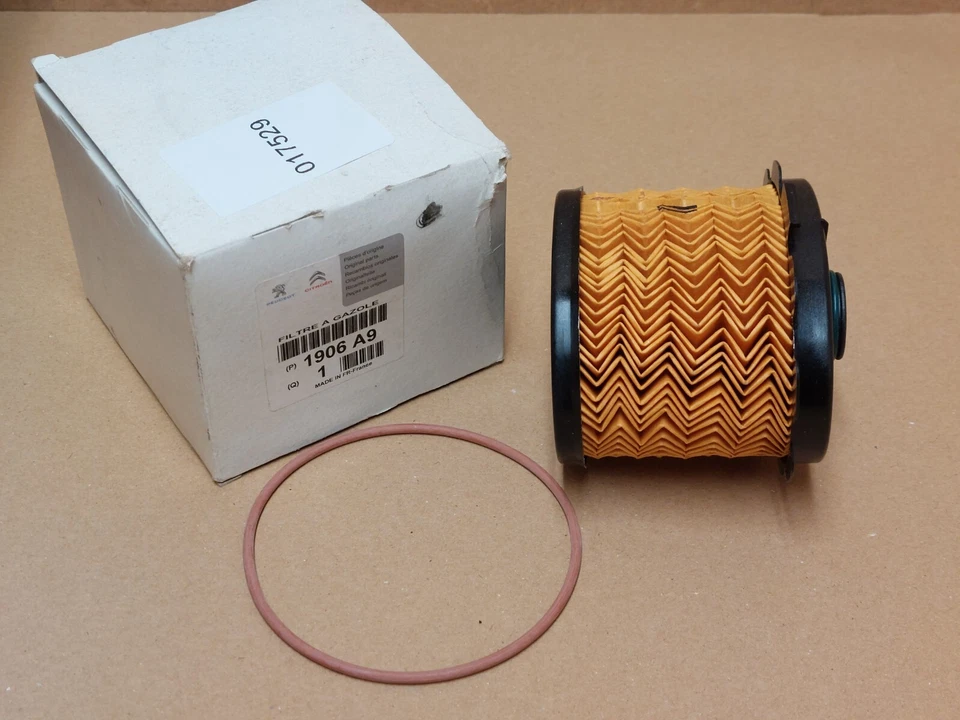 Filtro Combustible Peugeot 306 206 1.9D X7 1998-2007 X6 1906A9 Citroen Original NUEVO Foto 2 de 4