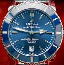 Breitling Superocean Heritage II Blue Dial 46mm Automatic AB2020 Steel Bracelet 3