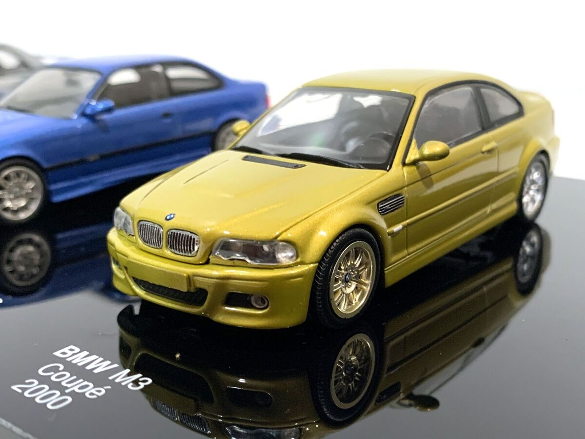 RARE RETIRED MINICHAMPS BMW M3 E30 E46 E46 20th ANNIVERSARY RARE RETIRED MINICHAMPS BMW M3 E30 E46 E46 20th ANNIVERSARY