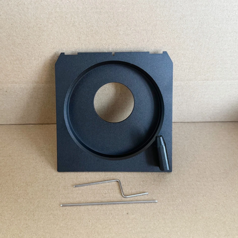 Metal Recessed 11mm Lens Board for Linhof Wista Technika 4x5 Camera Copal #0 - Image 2 of 4