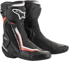 SMX Plus Vented Boots Alpinestars Black Red White 45