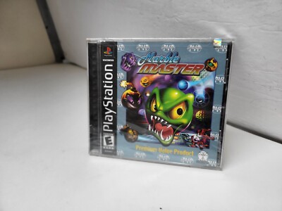 NEW Marble Master GAME W/CRACKED CASE FOR  PLAYSTATION 1 PSONE #A8