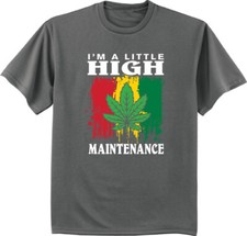 Funny Weed Pot 420 T-shirt Mens Graphic Tees Clothing Apparel Cannabis Stoner