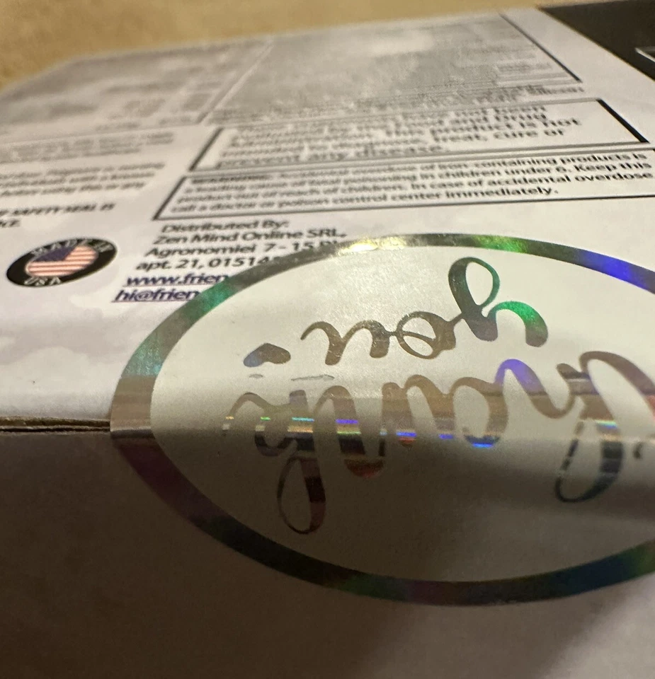 Friendly Nutrition Brain Elite Hombres y Mujeres Paquete de 2 Memoria, Enfoque 30 días 60Ct ¡NUEVO! Foto 4 de 4