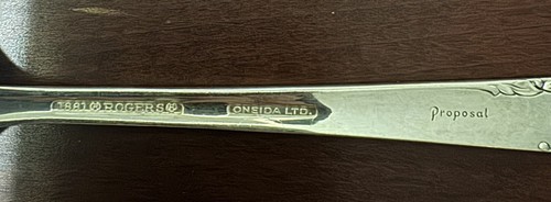 Vintage Rogers 1881 Oneida Silverplate Set Proposal 8+ Fassungen 60 Teile - Bild 7 von 7