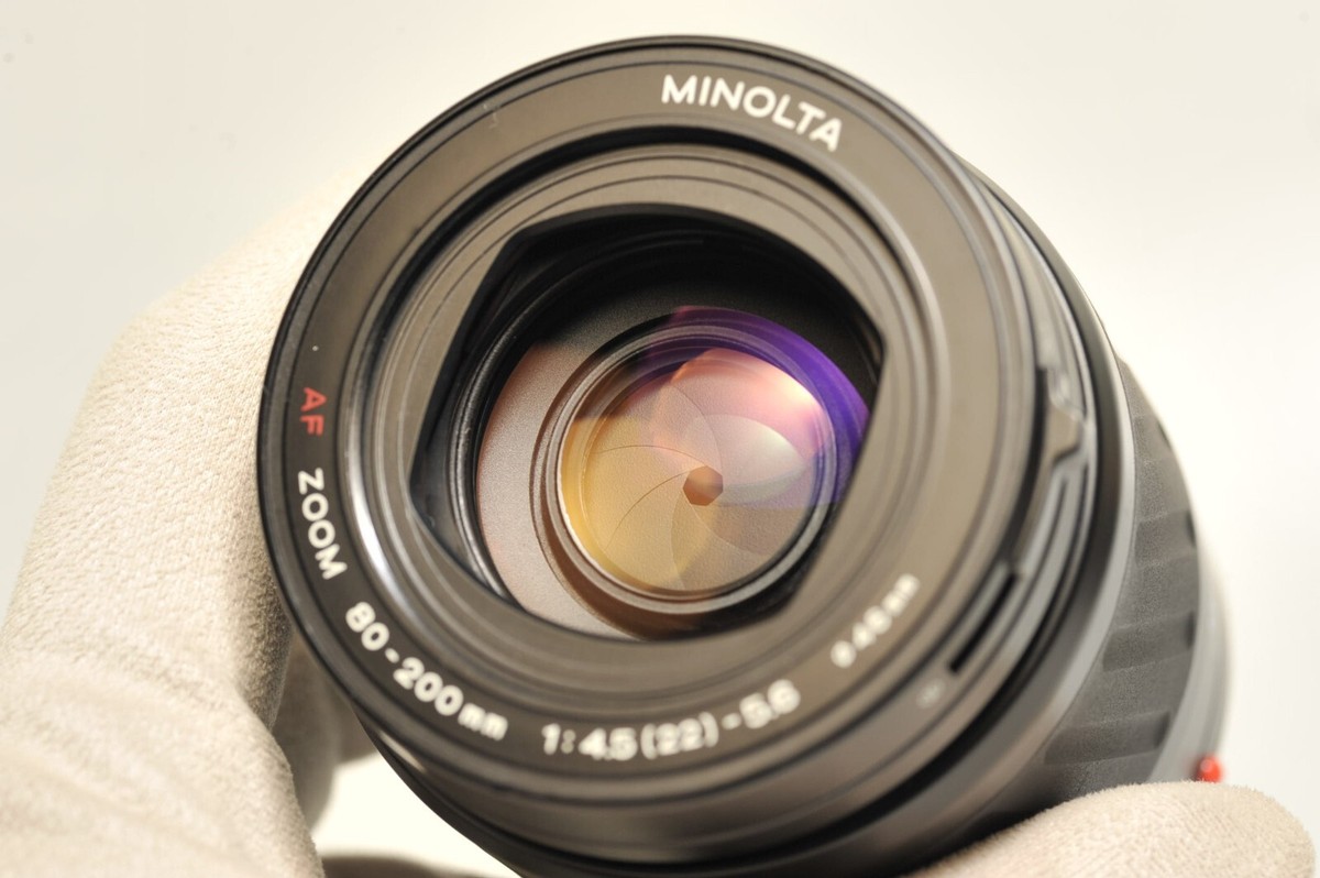 ミノルタMinolta AF Zoom 80 200 4.5 5.6 Minolta AF 80-200mm F4.5-5.6 A-mount lens info
