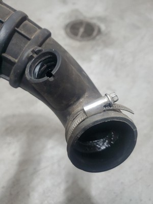 07-10 MINI Cooper S Turbo N14 Intake Boot Hose MAF to Turbocharger