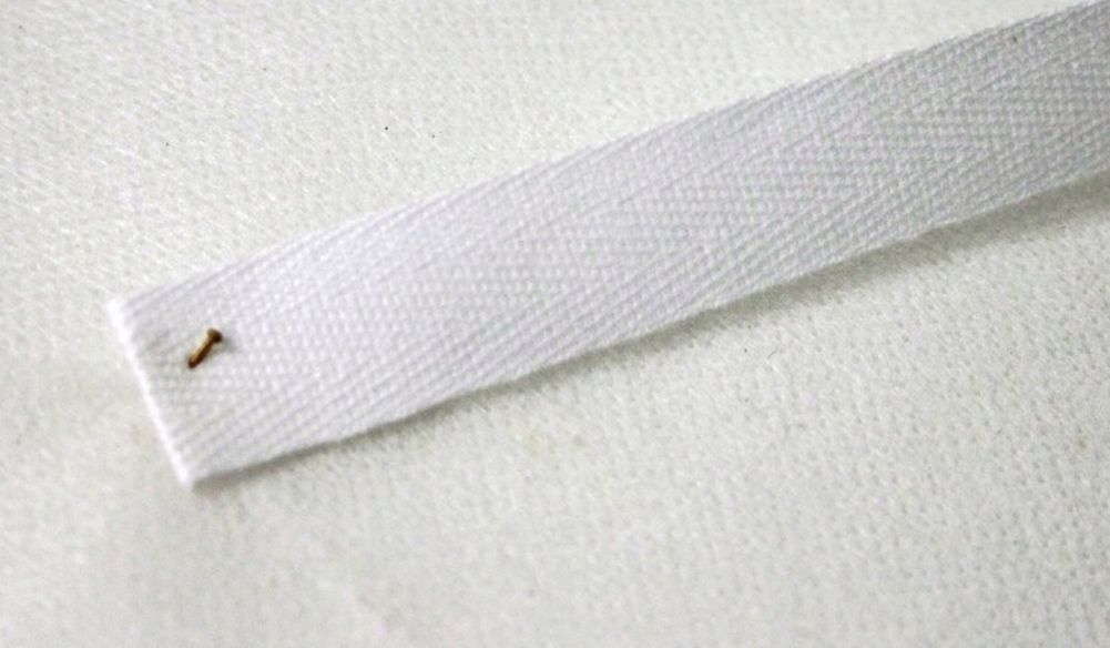 (1,11 €/1m) german ribbon quality, stable twill tape 100% baumwo